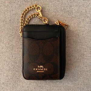 Coach Zip Card Case